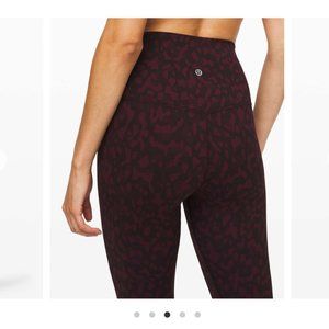 Lululemon Align Pant 28" Formation Camo Dark Adobe Multi Size 2